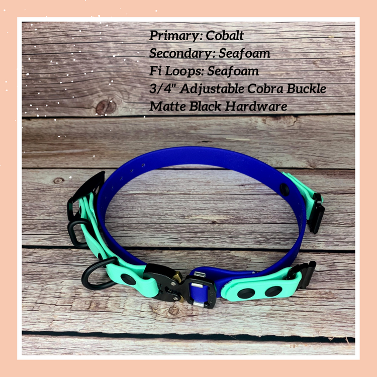 Fi Dogs GPS Layered Quick Release Collar with Tongue Buckle Adjustment